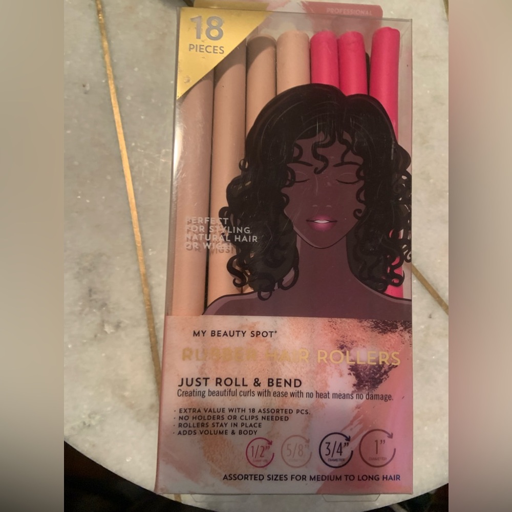 18 PC HAIR ROLLERS